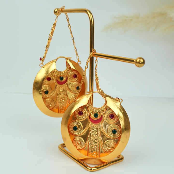 Handmade Cheptesun Hook Earrings