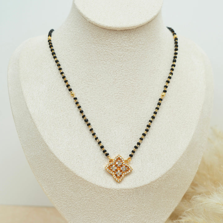 Black Bead AD Mangalsutra