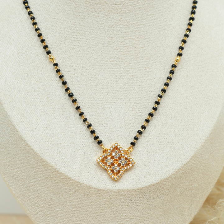 Black Bead AD Mangalsutra