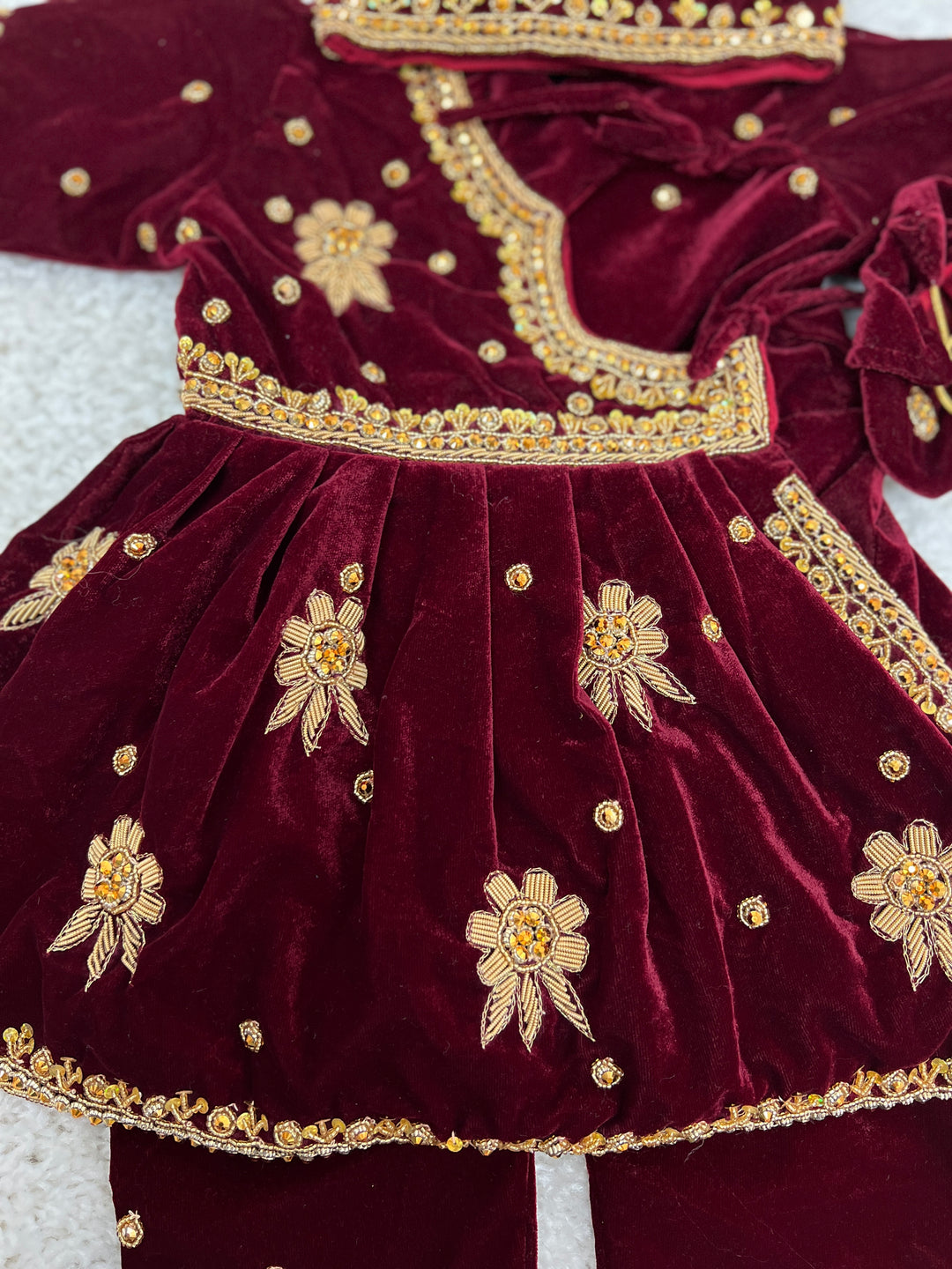 Baby Girl Pasni Dress Set