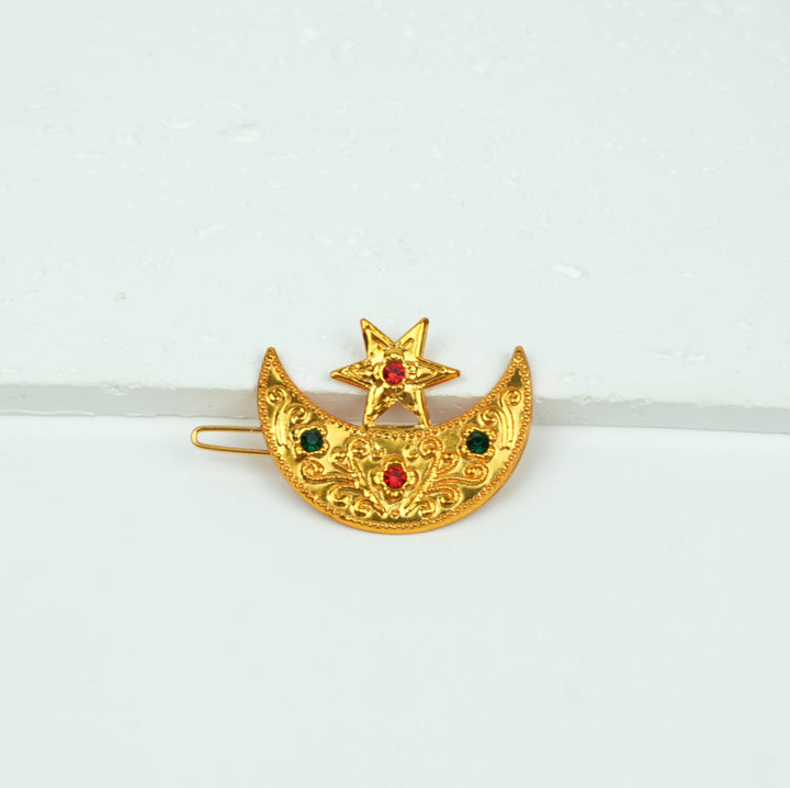 Mini Chandrama Hair Clip