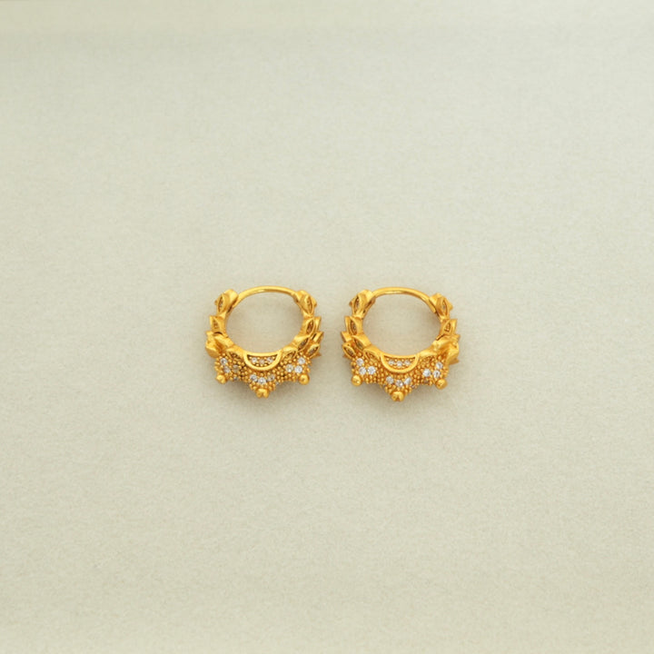 AD Madwari Hoop Earrings