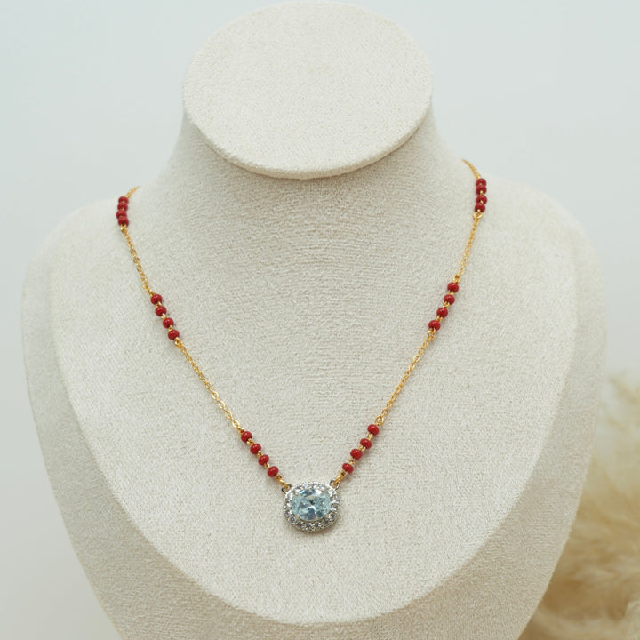 Red Bead Mangalsutra