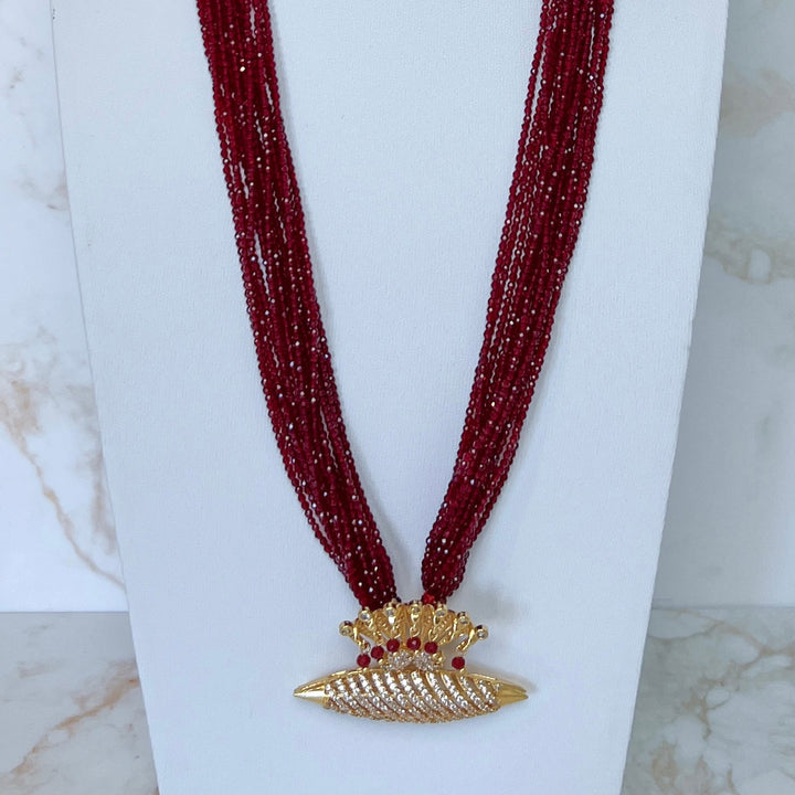 Tayo Necklace Red Hydropote