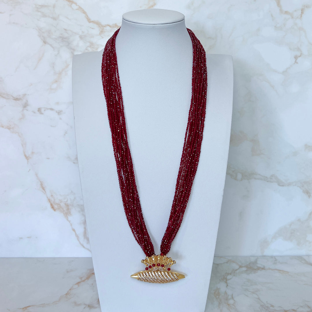 Tayo Necklace Red Hydropote