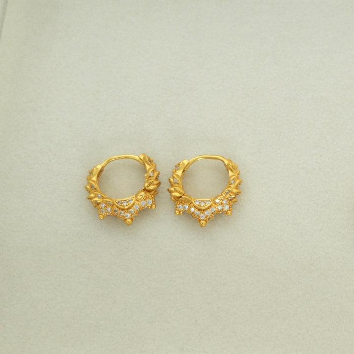 AD Madwari Hoop Earrings
