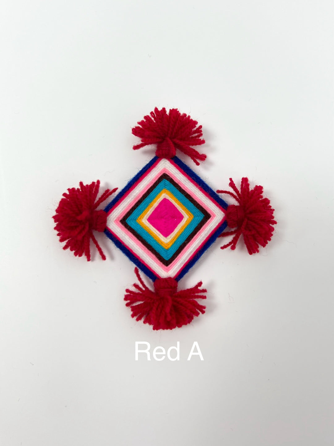 Red Silam Sakhma Brooch