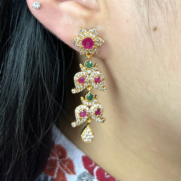 AD Yarling Drop Earrings Medium