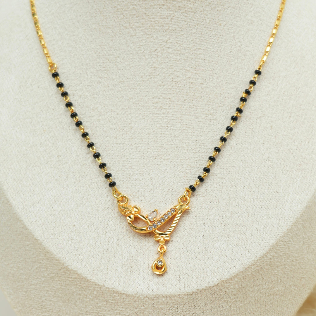 Black Bead AD Mangalsutra