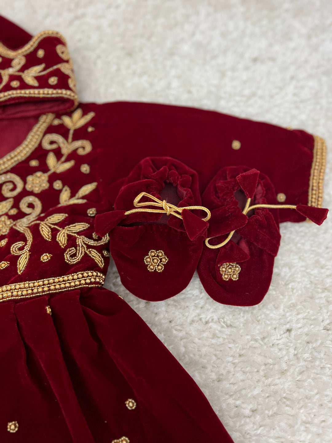 Baby Girl Pasni Dress Set