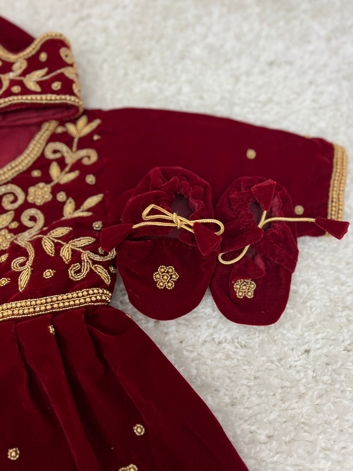 Baby Girl Pasni Dress Set