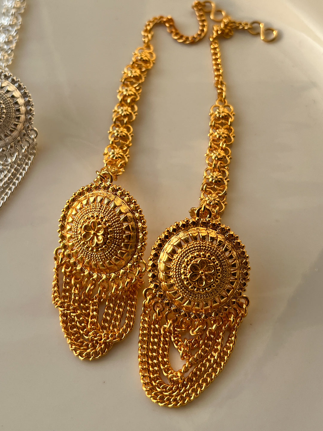Godawari Chain Layer Earrings