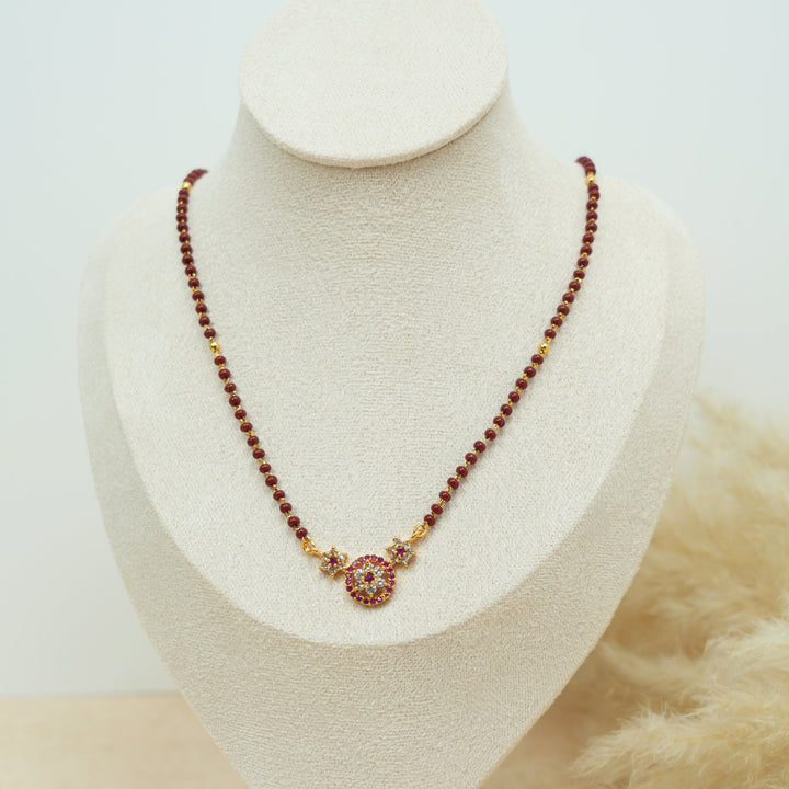 Red Bead Mangalsutra
