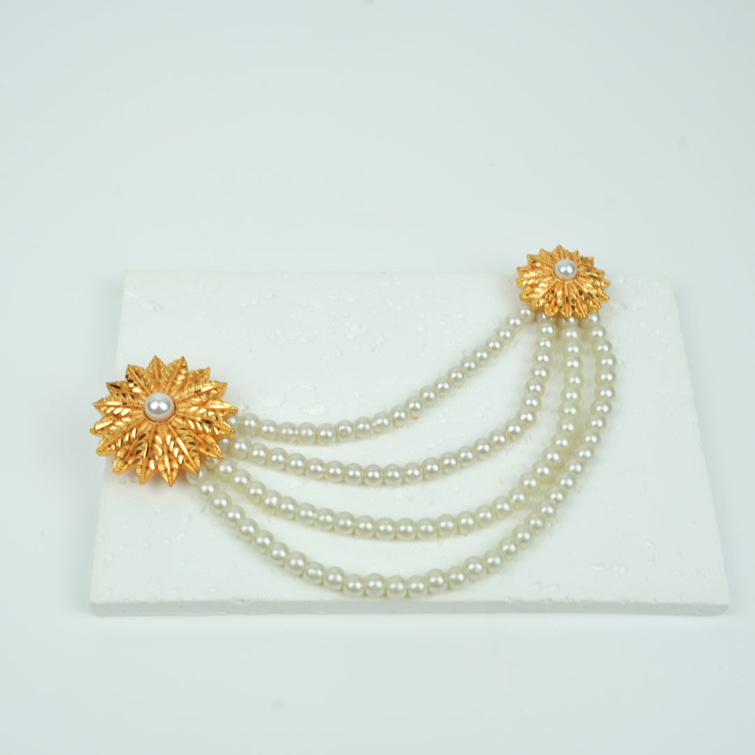 Pearl Hair Drape Clip