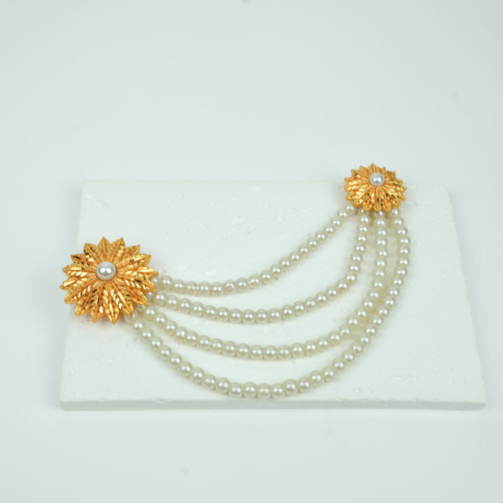 Pearl Hair Drape Clip