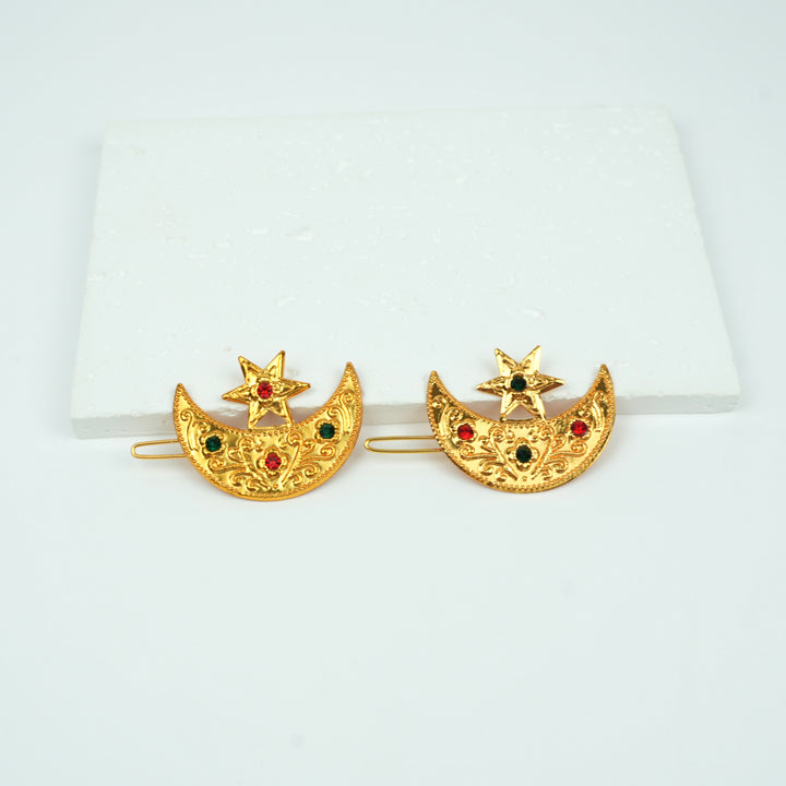 Mini Chandrama Hair Clip