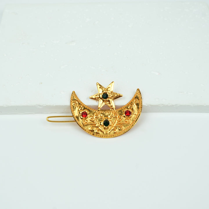 Mini Chandrama Hair Clip