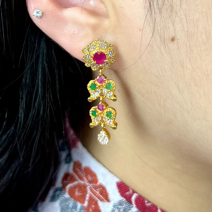 AD Yarling Drop Earrings Small