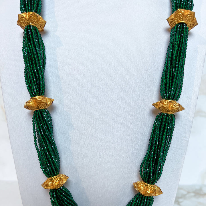 Green Hydropote Naugedi Necklace