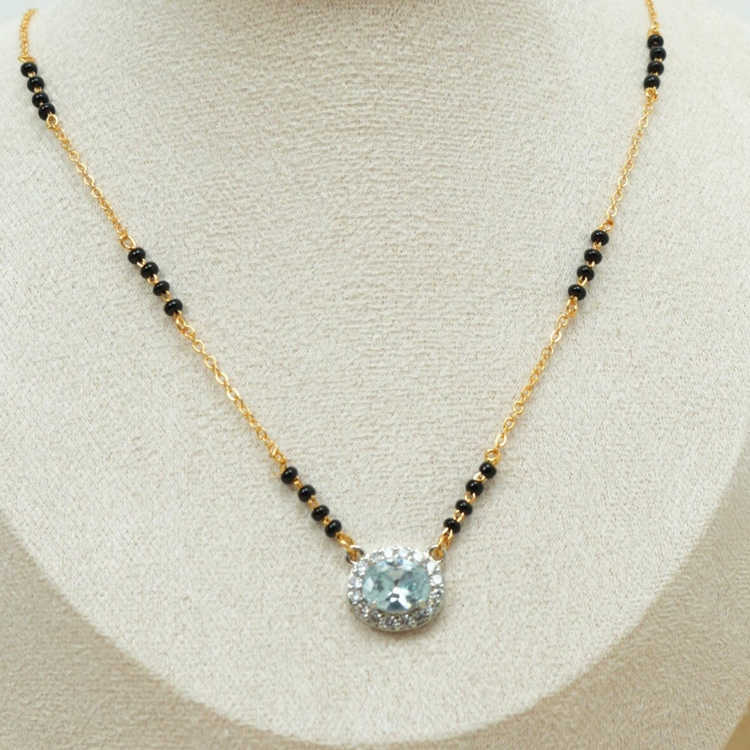 Black Bead AD Mangalsutra