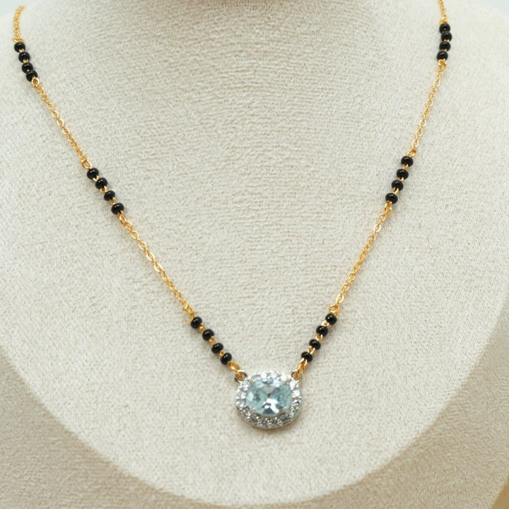 Black Bead AD Mangalsutra