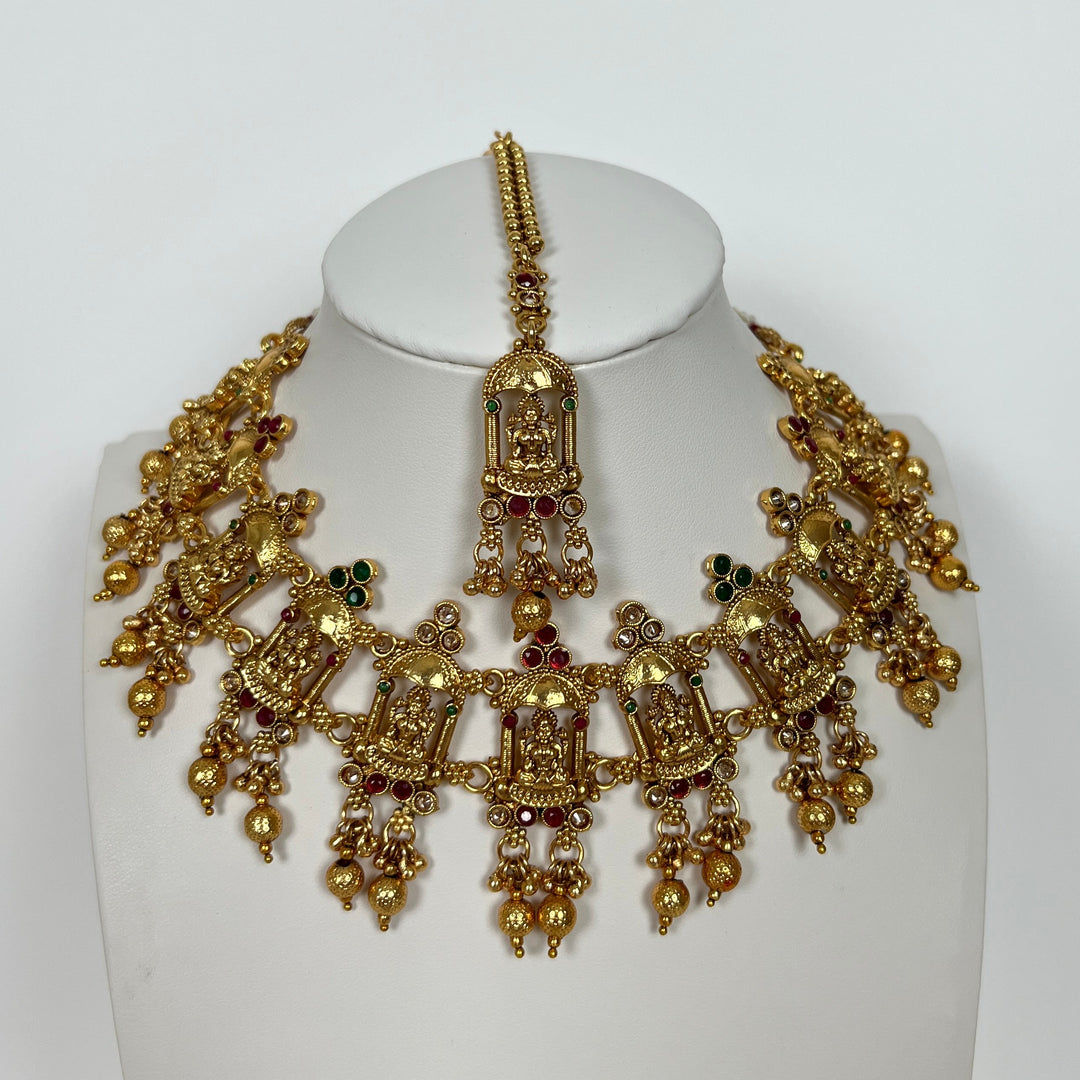 Temple Necklace Set