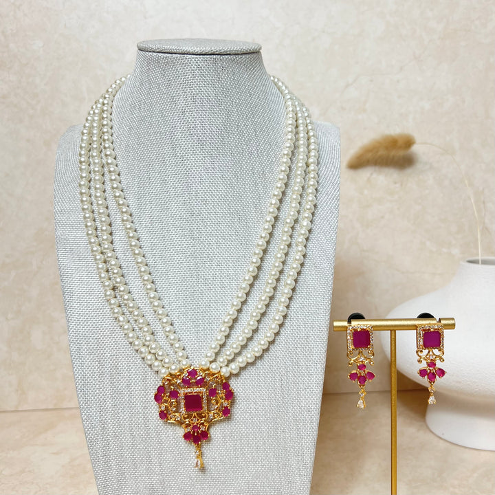 Imperial Pearl Set with Earrings