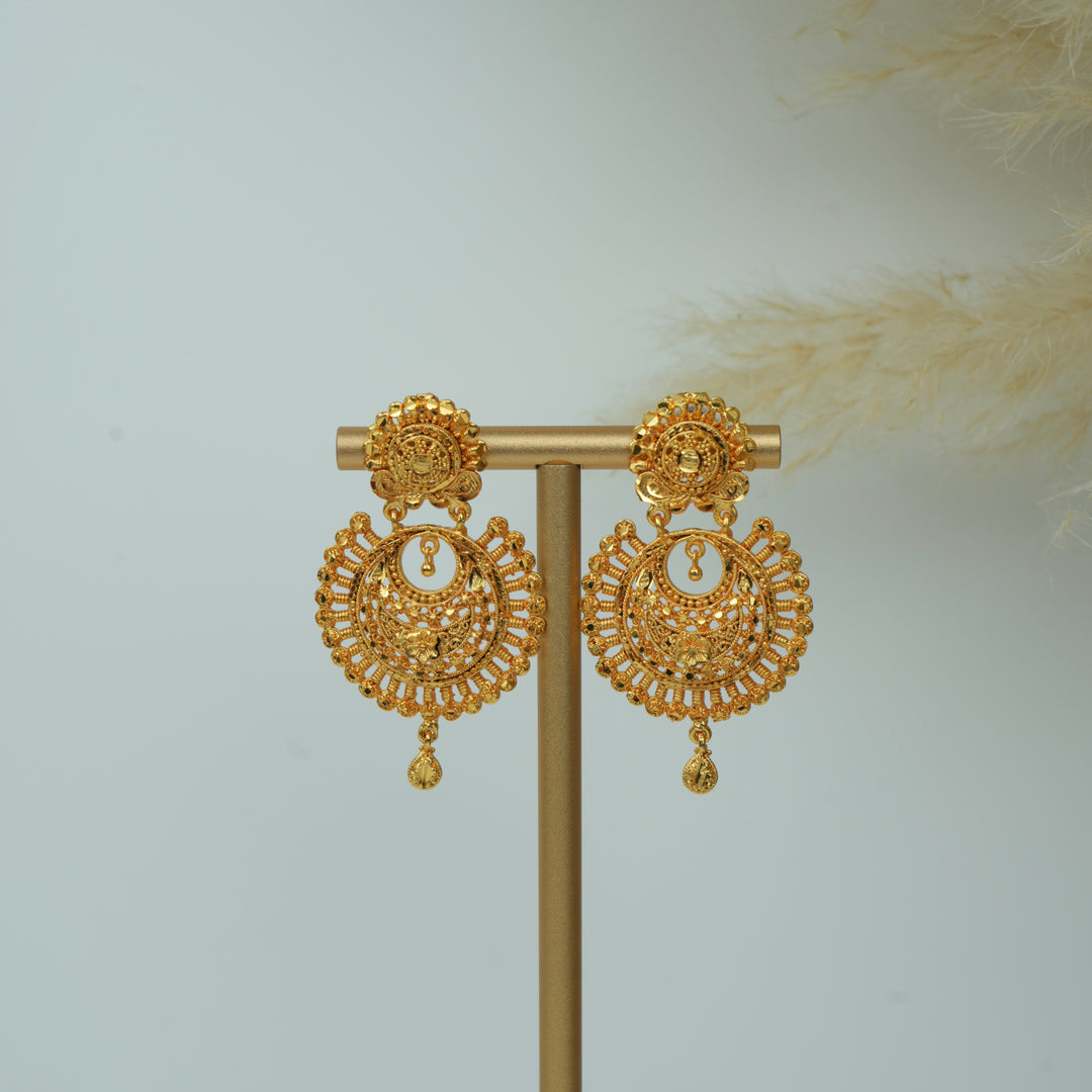 Ornate Filigree Drop Earrings