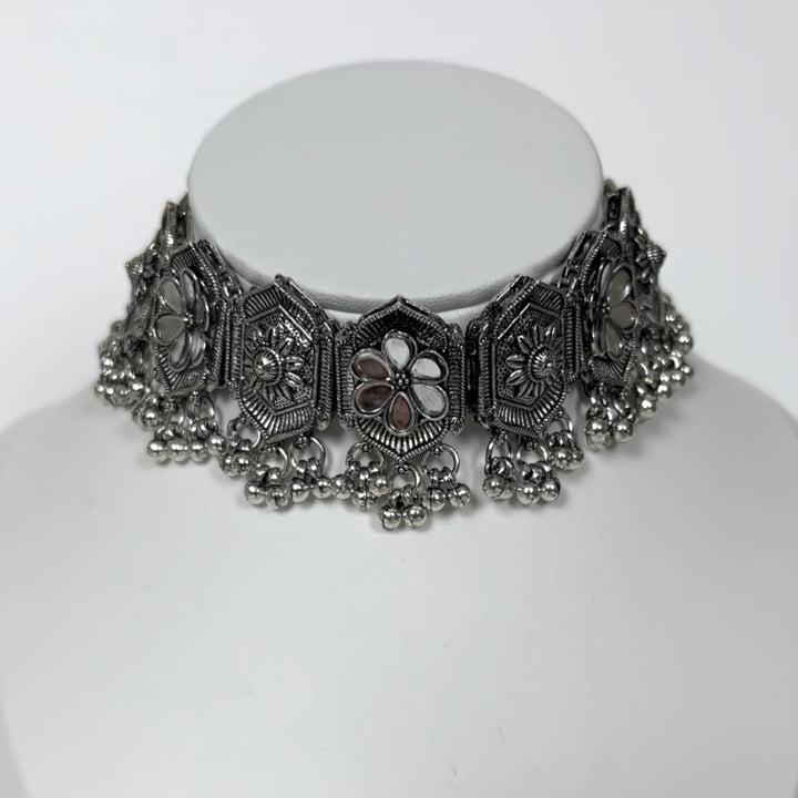 Oxidised Statement Necklace