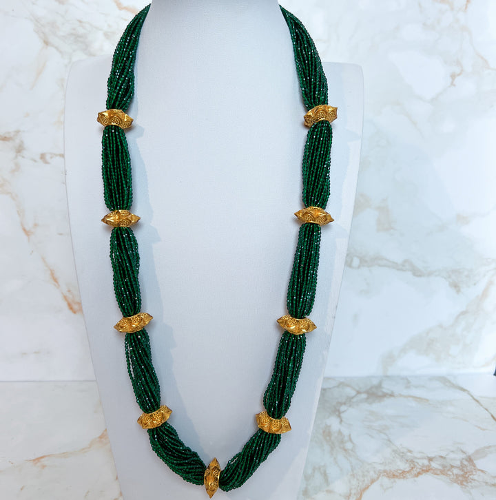 Green Hydropote Naugedi Necklace