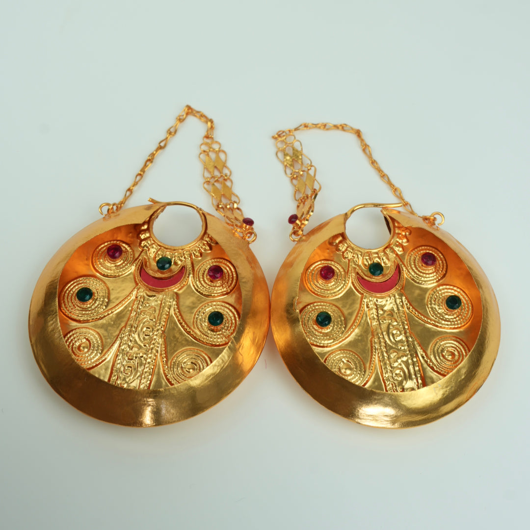 Handmade Cheptesun Hook Earrings