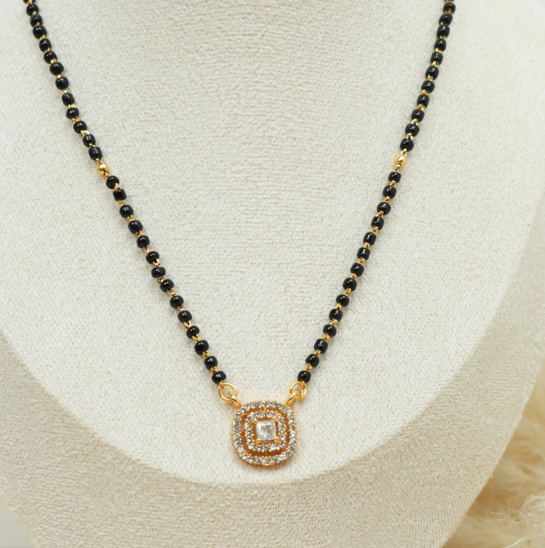 Black Bead AD Mangalsutra