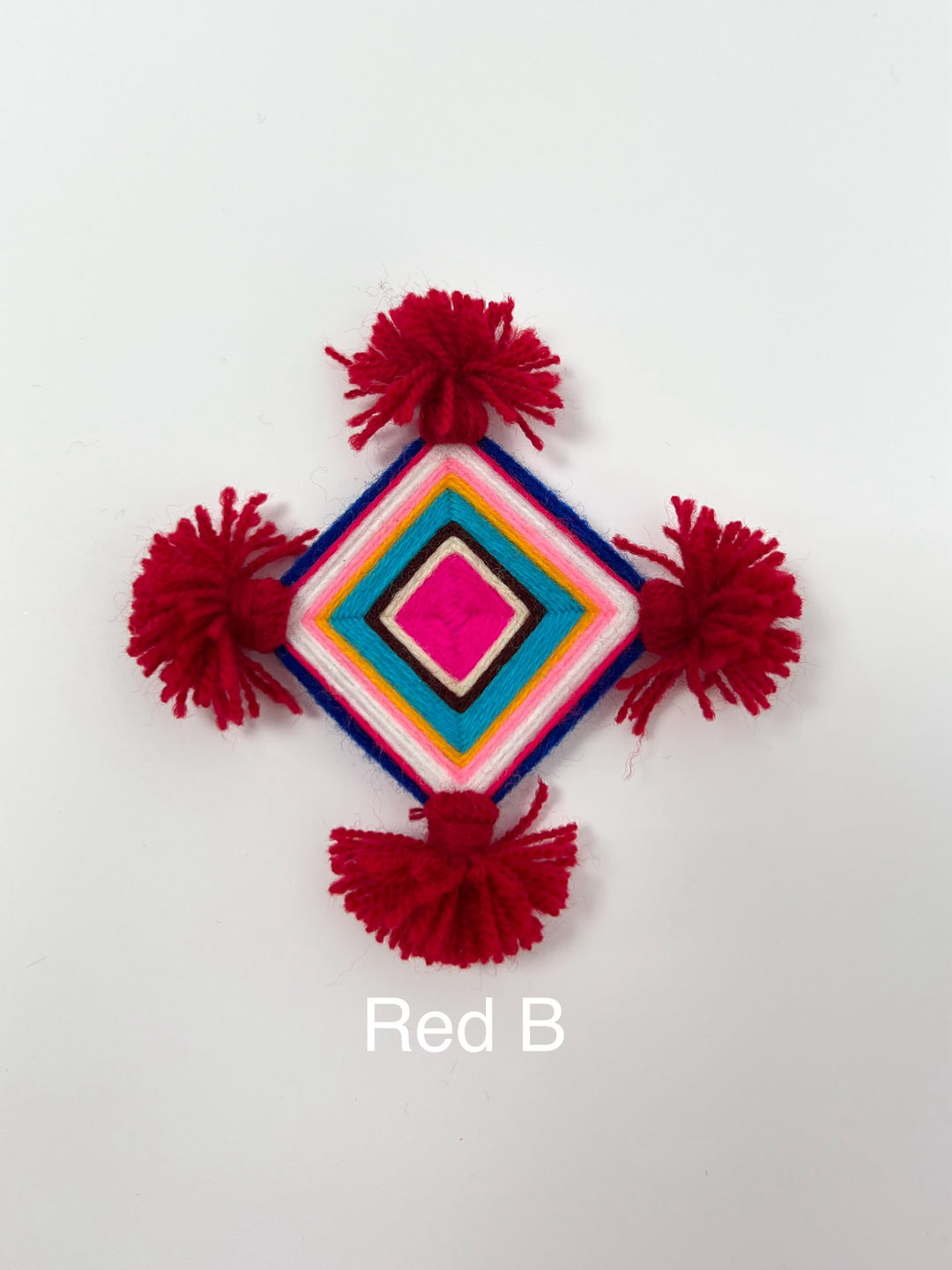 Red Silam Sakhma Brooch