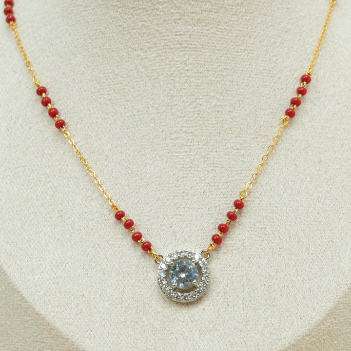 Red Bead Mangalsutra