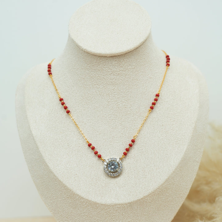 Red Bead Mangalsutra