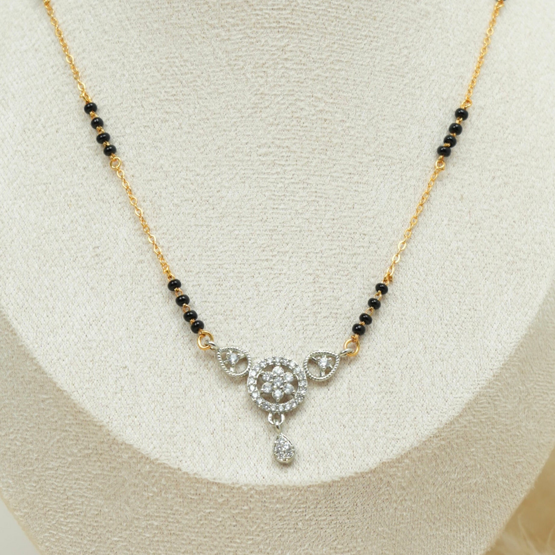 Black Bead AD Mangalsutra