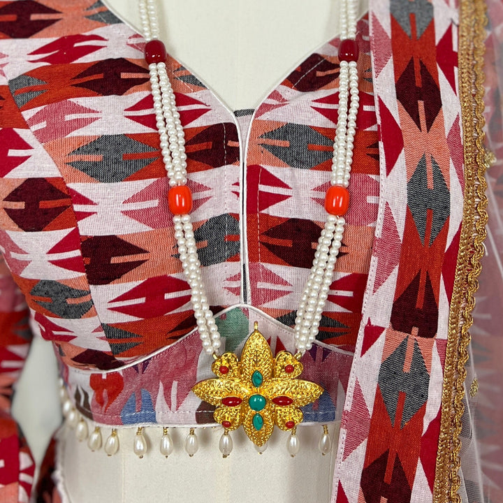 Ghau Mala Pearl Necklace