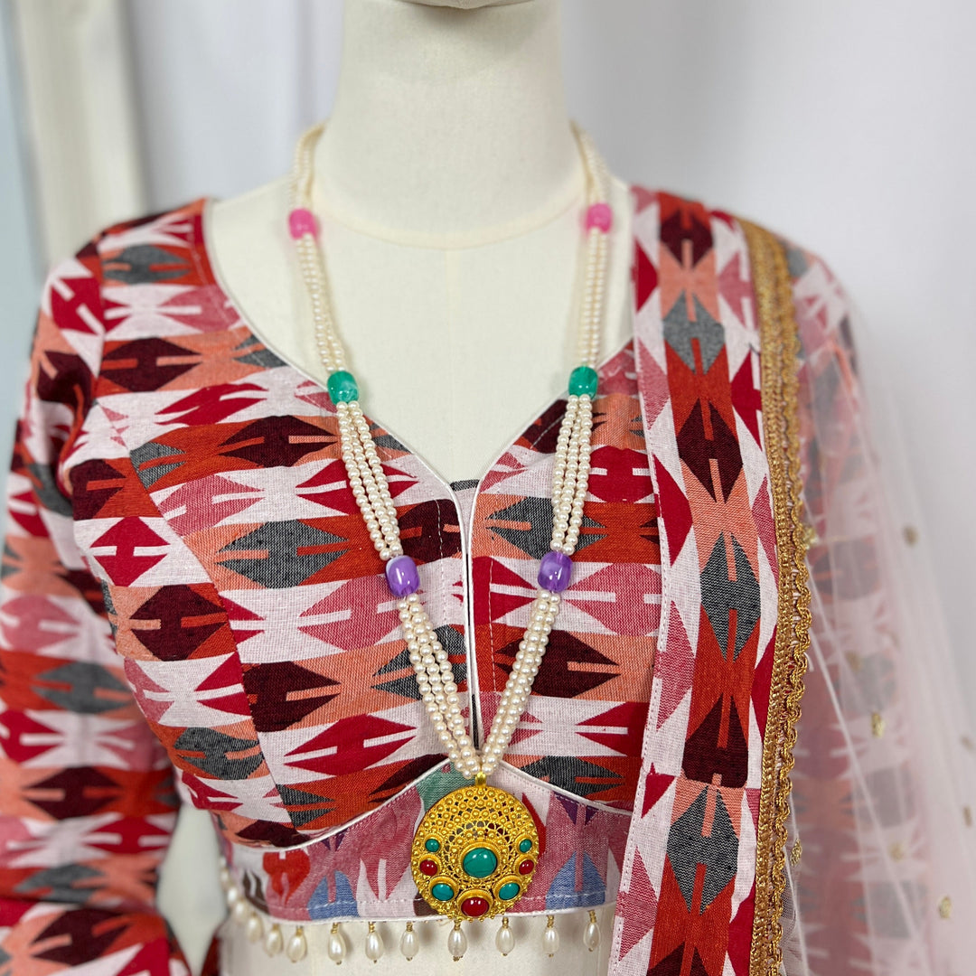 Ghau Mala Pearl Necklace