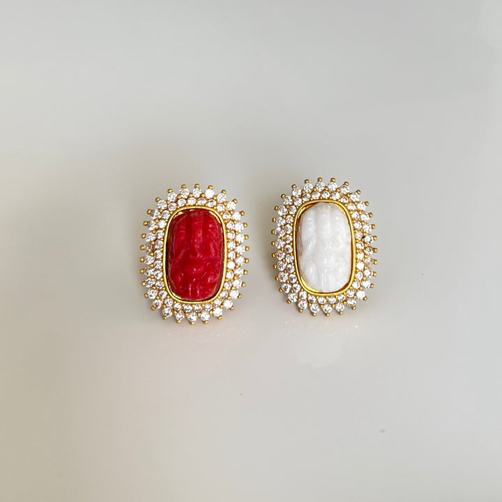 Ganesh AD Stone Adjustable Ring