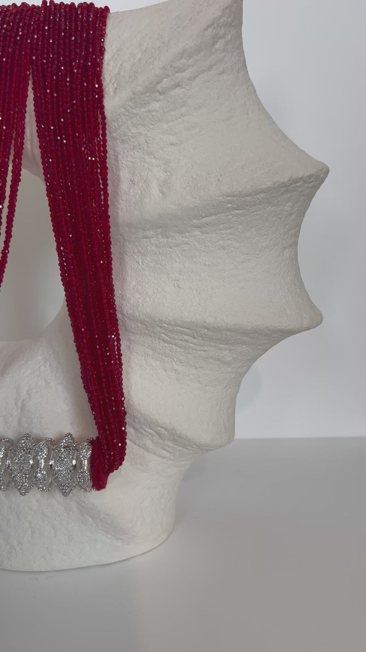 AD Tilhari Necklace Red Hydropote