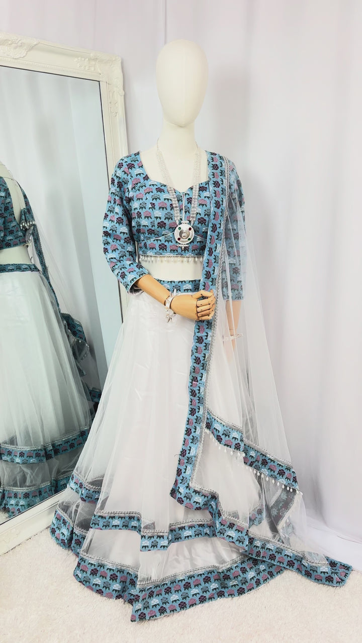 Dhaka Lehenga Set